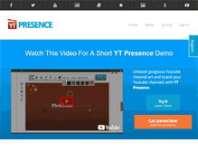Tablet Screenshot of instantytpresence.com